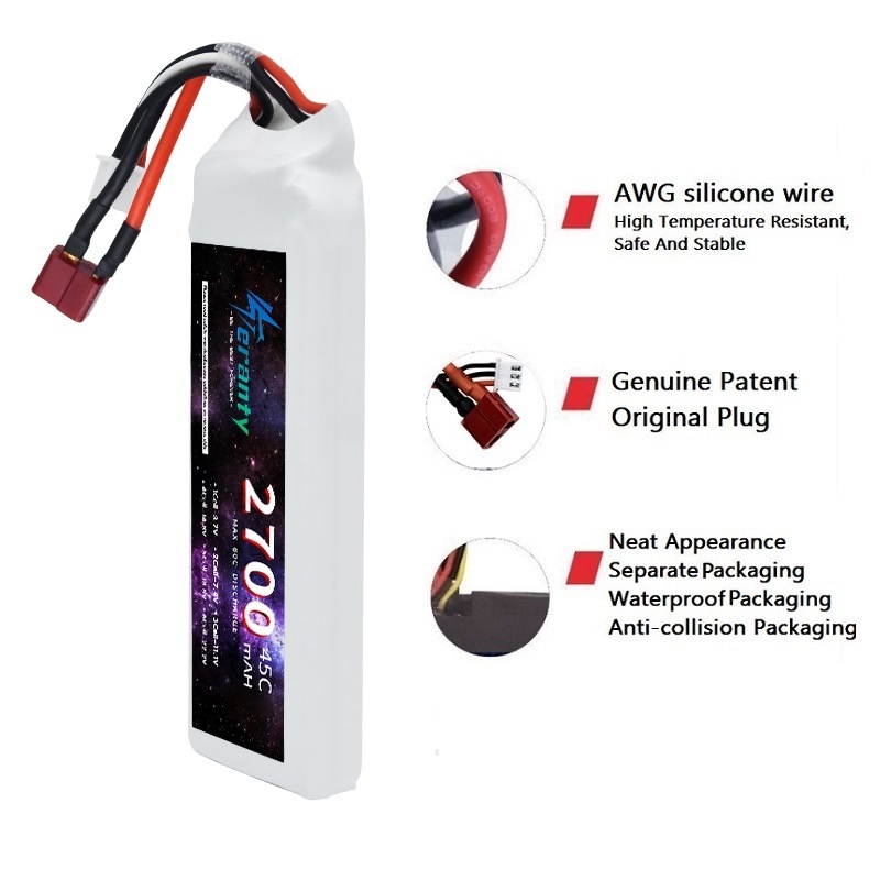 1/3PCS 2S 7.4V Lipo Battery 27 – Drone Battery 3S recenzja i cena