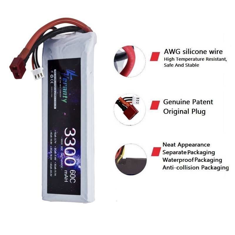 Akumulator LiPo 2S 7.4V 3300mA – Drone Battery 3S recenzja i cena