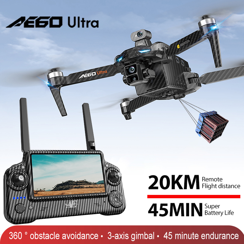 Profesjonalny dron AE60 GPS z  – Drone Battery Balance Charger recenzja i cena
